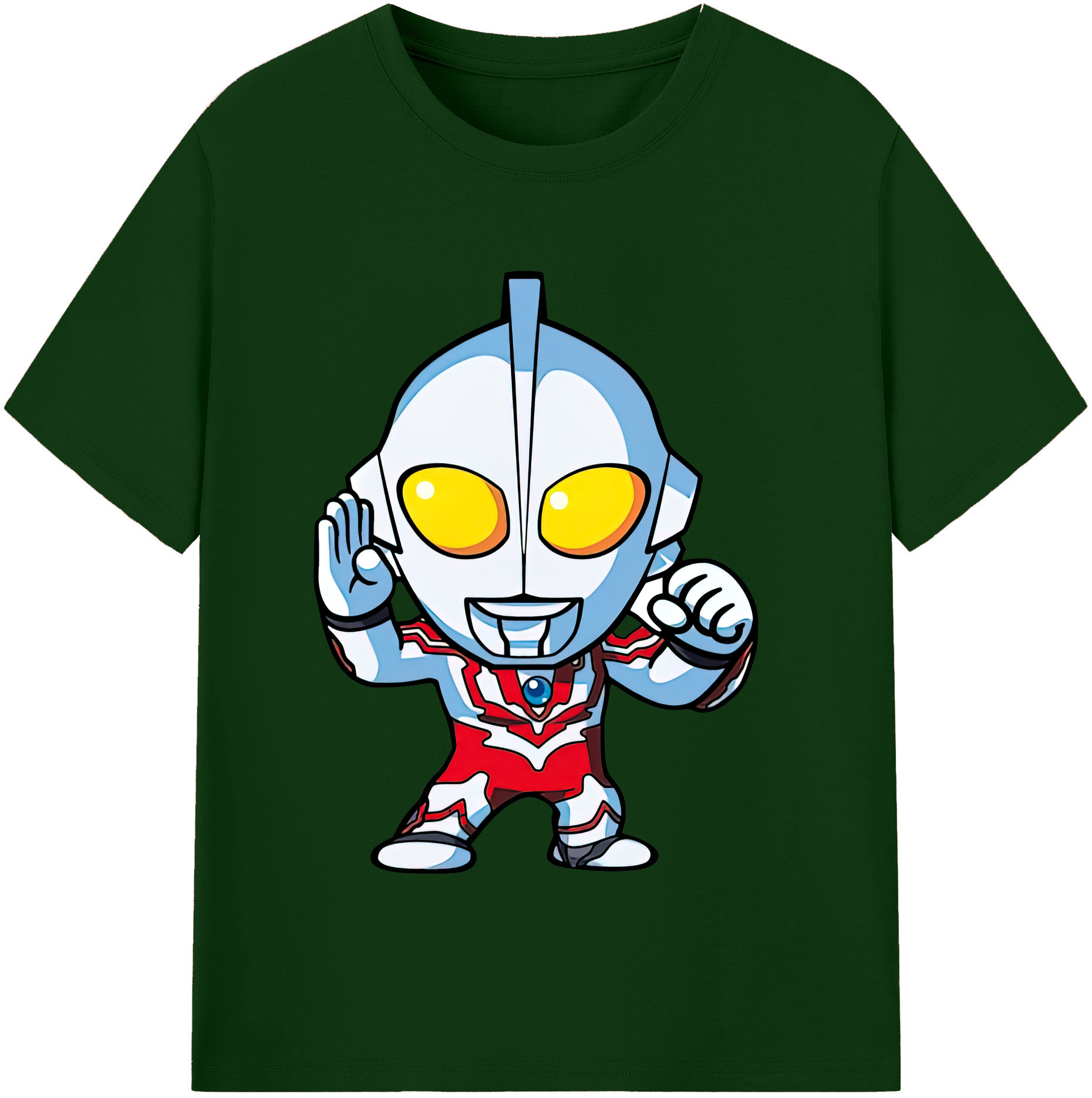 （画像用） ウルトラマン Ultraman 綿100％半袖Tシャツ（フロントプリント）